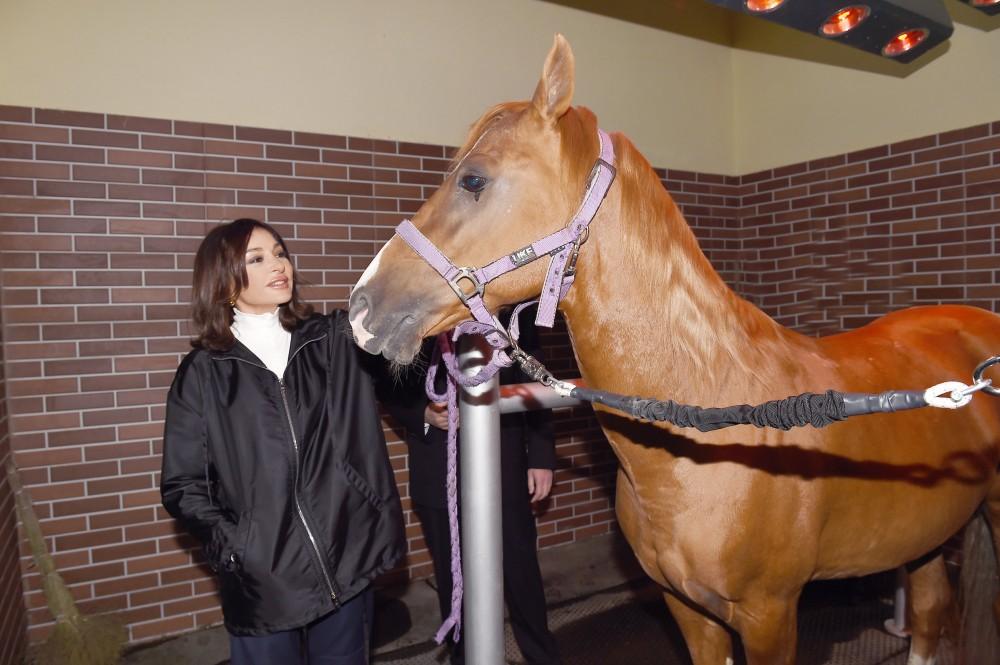 Президент Ильхам Алиев и Первая леди Мехрибан Алиева приняли участие в открытии Карабахского коневодческого комплекса (ФОТО)
