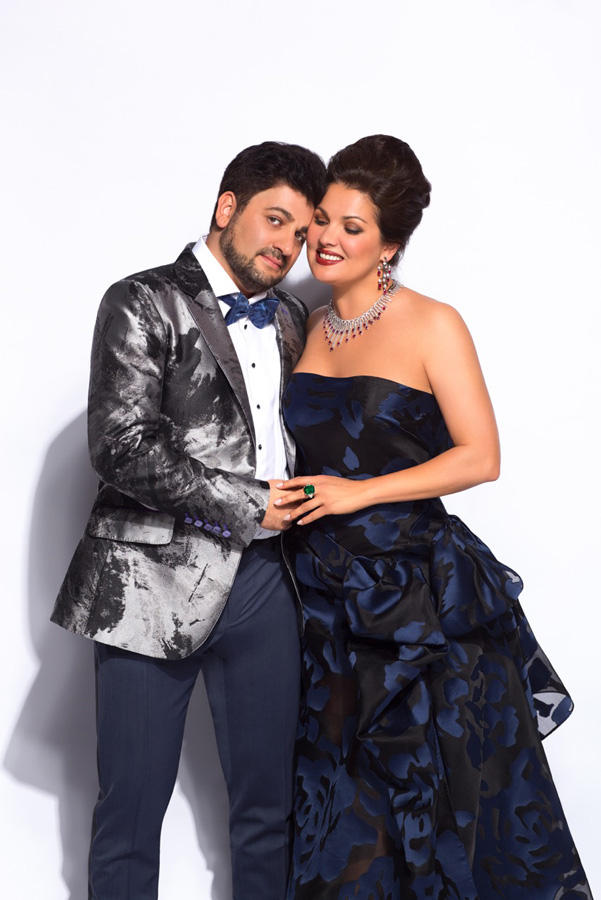 История любви Анны Нетребко и Юсифа Эйвазова между небоскребом Бурдж-Халифа и Фонтаном Дубай (ФОТО)