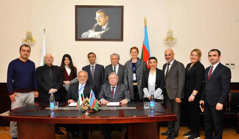 Театры Азербайджана и Болгарии подписали меморандум о сотрудничестве (ФОТО)