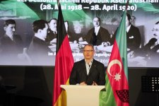 При организации Фонда Гейдара Алиева в Берлине прошло мероприятие, посвященное 100-летию АДР (ФОТО)