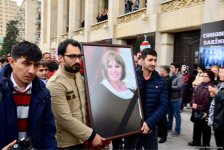 Народную артистку Амалию Панахову аплодисментами проводили в последний путь (ФОТО)