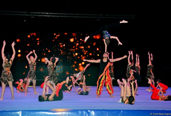 В Национальной арене гимнастики представили грандиозное шоу в честь 5-летнего юбилея клуба "Оджаг Спорт" (ФОТО)