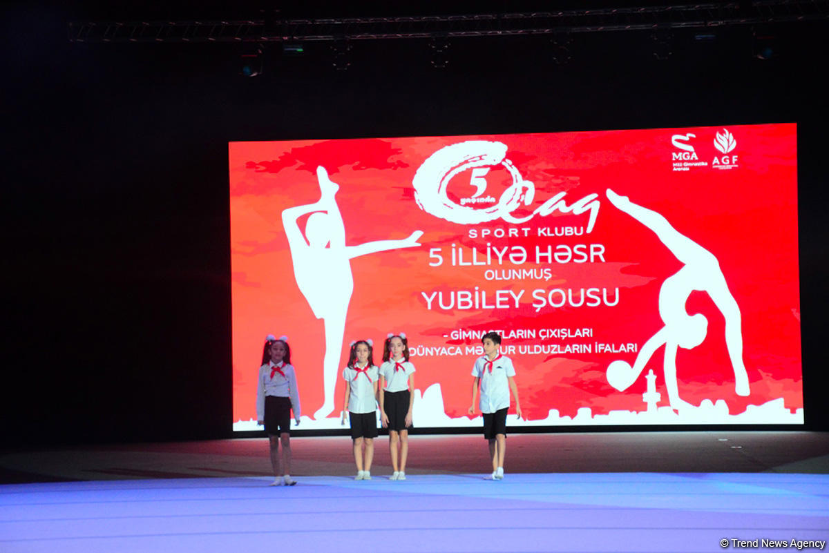В Национальной арене гимнастики представили грандиозное шоу в честь 5-летнего юбилея клуба "Оджаг Спорт" (ФОТО)