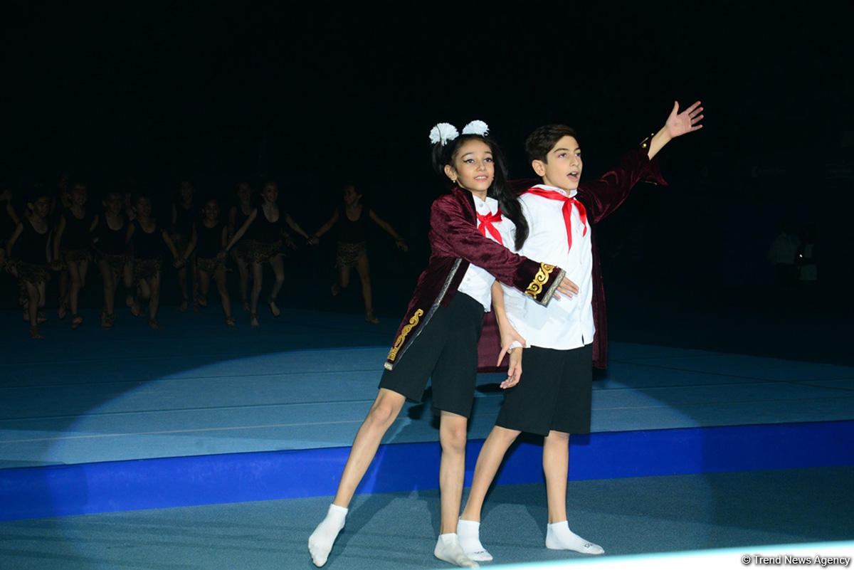 В Национальной арене гимнастики представили грандиозное шоу в честь 5-летнего юбилея клуба "Оджаг Спорт" (ФОТО)