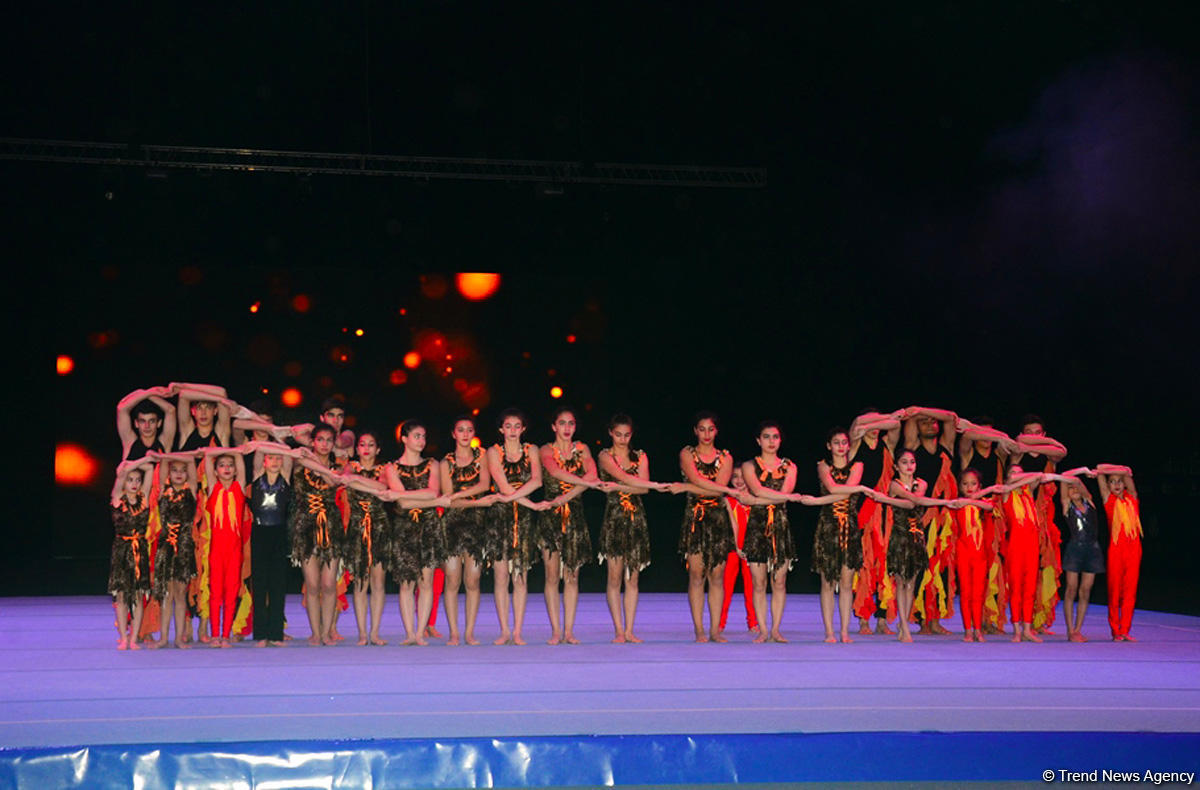 В Национальной арене гимнастики представили грандиозное шоу в честь 5-летнего юбилея клуба "Оджаг Спорт" (ФОТО)