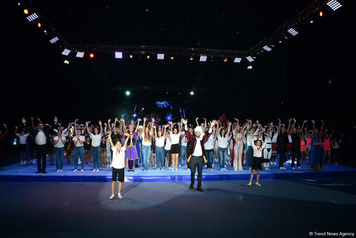 В Национальной арене гимнастики представили грандиозное шоу в честь 5-летнего юбилея клуба "Оджаг Спорт" (ФОТО)