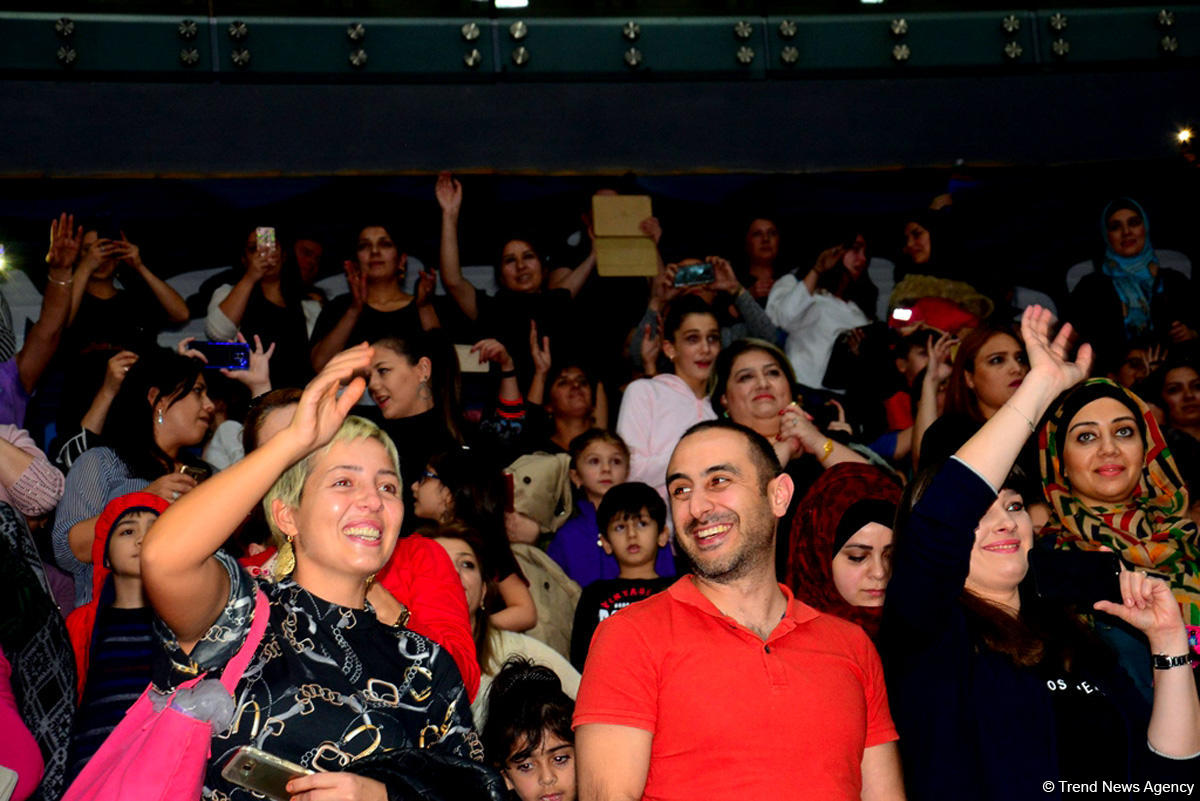 В Национальной арене гимнастики представили грандиозное шоу в честь 5-летнего юбилея клуба "Оджаг Спорт" (ФОТО)