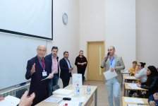 В Бакинском филиале МГУ имени М.В.Ломоносова прошел уникальный Международный географический диктант-2018 (ФОТО)