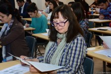 В Бакинском филиале МГУ имени М.В.Ломоносова прошел уникальный Международный географический диктант-2018 (ФОТО)