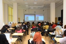 В Бакинском филиале МГУ имени М.В.Ломоносова прошел уникальный Международный географический диктант-2018 (ФОТО)