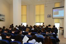 В Бакинском филиале МГУ имени М.В.Ломоносова прошел уникальный Международный географический диктант-2018 (ФОТО)