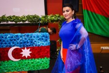 Фатима Фаталиева представила проект, посвященный Дню Государственного флага (ФОТО/ВИДЕО)