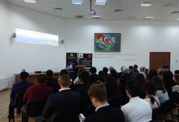 В Баку представлен фильм об исторических землях Азербайджана (ФОТО)