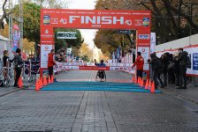 Азербайджанка пробежала по Босфорскому мосту из Азии в Европу, установив рекорд  (ФОТО)