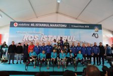 Азербайджанка пробежала по Босфорскому мосту из Азии в Европу, установив рекорд  (ФОТО)