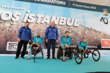 Азербайджанка пробежала по Босфорскому мосту из Азии в Европу, установив рекорд  (ФОТО)