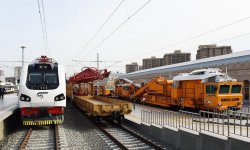 Президент Ильхам Алиев принял участие в открытии комплекса железнодорожного вокзала Сумгайыта (ФОТО)