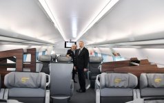 Президент Ильхам Алиев принял участие в открытии комплекса железнодорожного вокзала Сумгайыта (ФОТО)