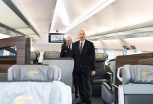 Президент Ильхам Алиев принял участие в открытии комплекса железнодорожного вокзала Сумгайыта (ФОТО)