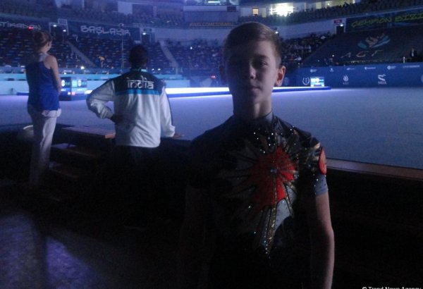 Национальная арена гимнастики в Баку большая и красивая, здесь хорошая атмосфера – российский спортсмен