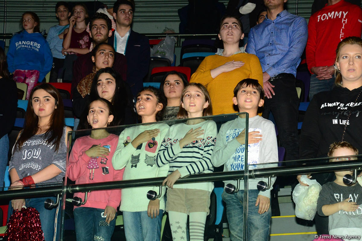 В Баку прошла церемония открытия Кубка мира по акробатической гимнастике (ФОТОРЕПОРТАЖ)