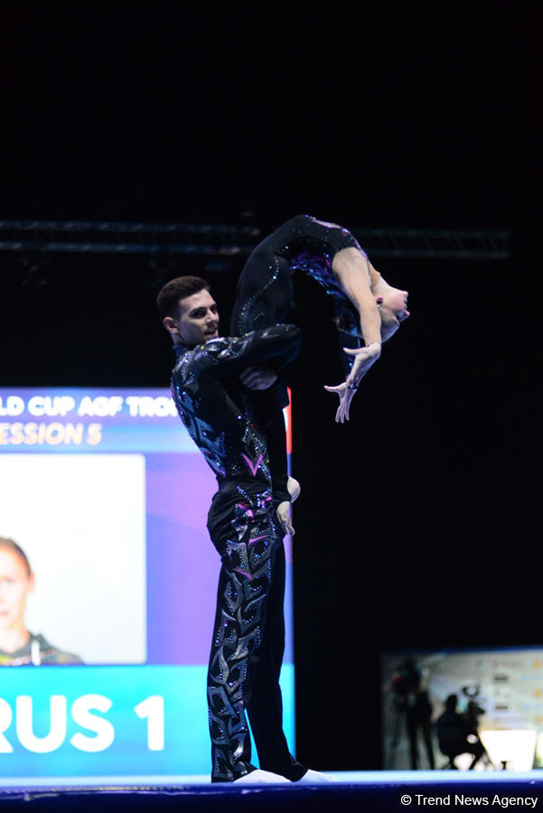 В Баку прошла церемония открытия Кубка мира по акробатической гимнастике (ФОТОРЕПОРТАЖ)