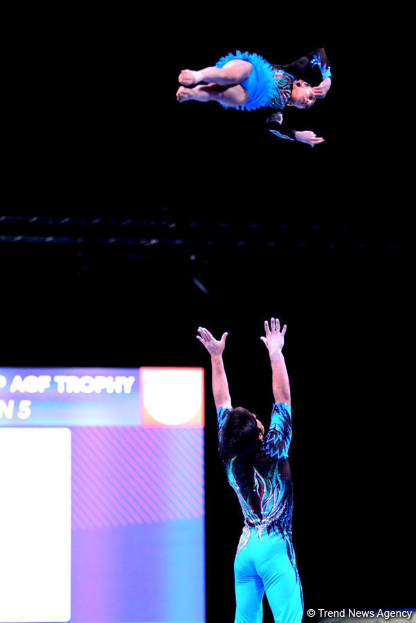 В Баку прошла церемония открытия Кубка мира по акробатической гимнастике (ФОТОРЕПОРТАЖ)