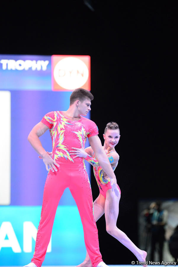 В Баку прошла церемония открытия Кубка мира по акробатической гимнастике (ФОТОРЕПОРТАЖ)