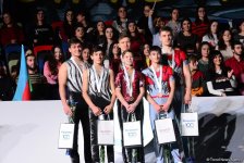 Состоялась церемония награждения победителей и призеров Кубка мира по акробатической гимнастике в Баку (ФОТО)