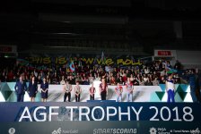 Состоялась церемония награждения победителей и призеров Кубка мира по акробатической гимнастике в Баку (ФОТО)