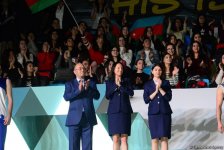 Состоялась церемония награждения победителей и призеров Кубка мира по акробатической гимнастике в Баку (ФОТО)