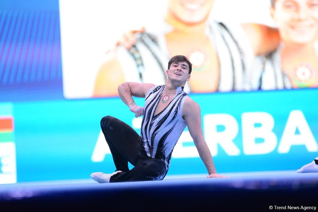 Стартовали финалы Кубка мира по акробатической гимнастике в Баку (ФОТО)