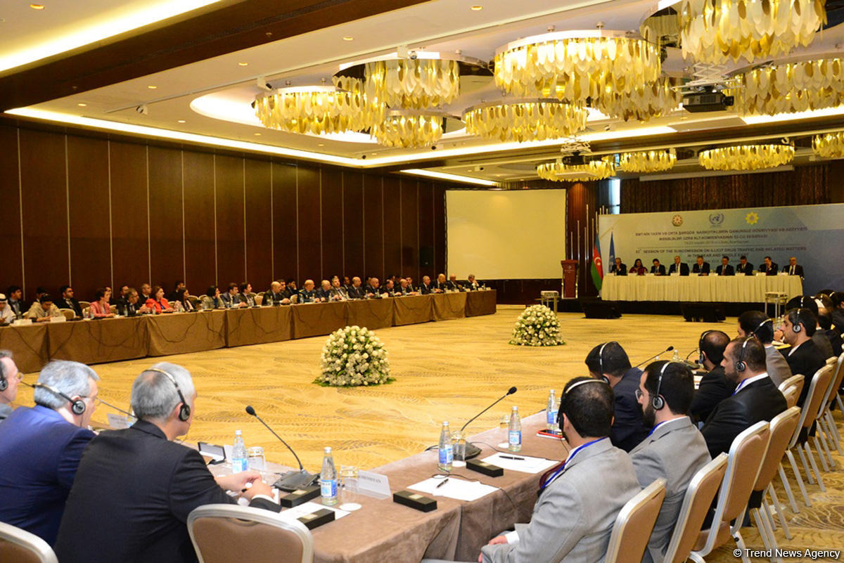 В Баку проходит сессия подкомиссии ООН по незаконному обороту наркотиков на Ближнем и Среднем Востоке (ФОТО)