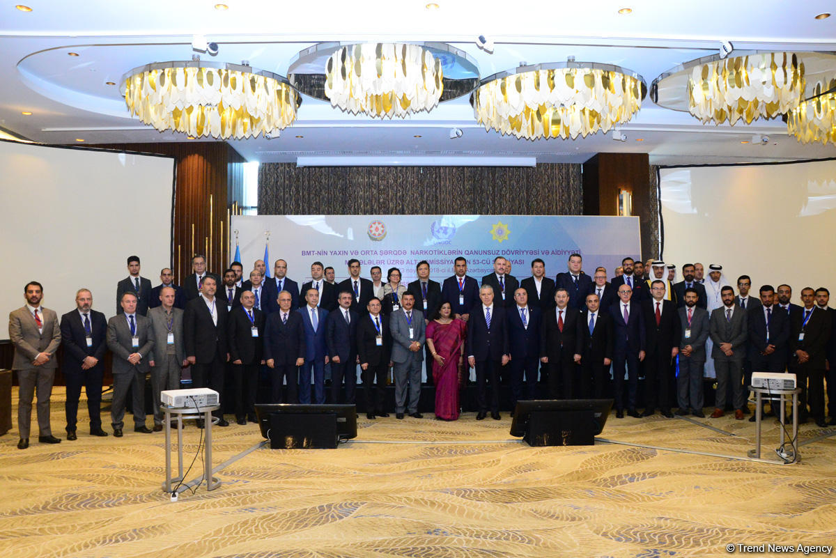 В Баку проходит сессия подкомиссии ООН по незаконному обороту наркотиков на Ближнем и Среднем Востоке (ФОТО)
