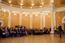 Вице-президент Фонда Гейдара Алиева Лейла Алиева приняла участие в открытии конференции «Духовное наследие Насими в историко-культурном контексте средневекового Востока» в Москве (ФОТО)