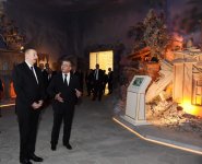 Президент Ильхам Алиев посетил мемориальный комплекс «Народная память» в Ашхабаде (ФОТО)