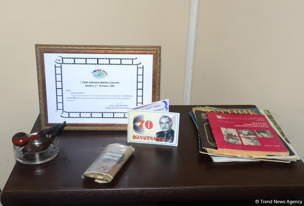 На киностудии "Азербайджанфильм" состоялось открытие Творческой студии Расима Оджагова (ФОТО)