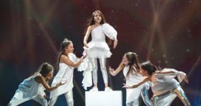 Вторая репетиция Фидан Гусейновой в Минске (ФОТО)