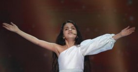 Вторая репетиция Фидан Гусейновой в Минске (ФОТО)