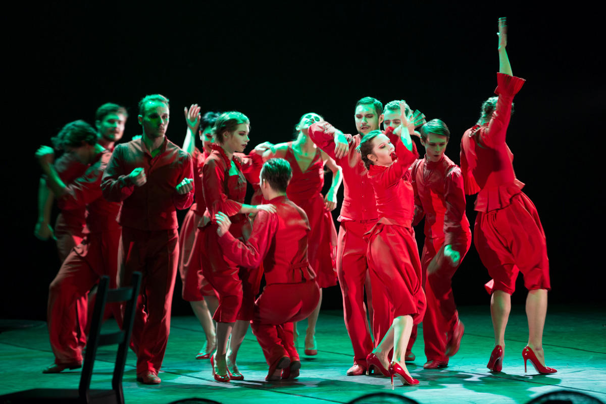 В Баку показали "Идиота" Достоевского в танце (ФОТО)