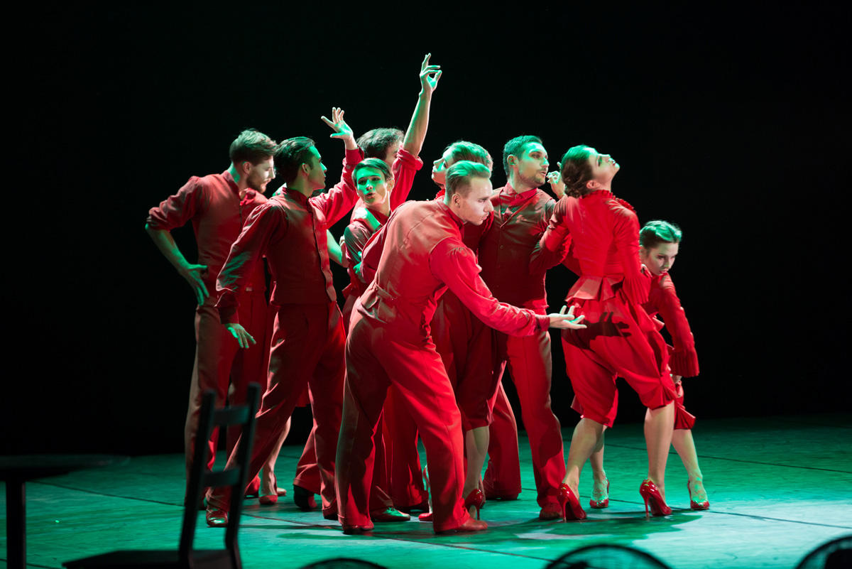 В Баку показали "Идиота" Достоевского в танце (ФОТО)