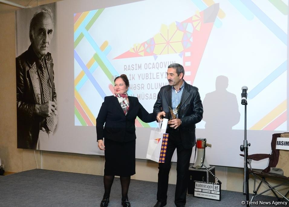 В Шеки прошла церемония награждения победителей конкурса фильмов и фоторабот в честь 85-летнего юбилея Расима Оджагова (ФОТО)