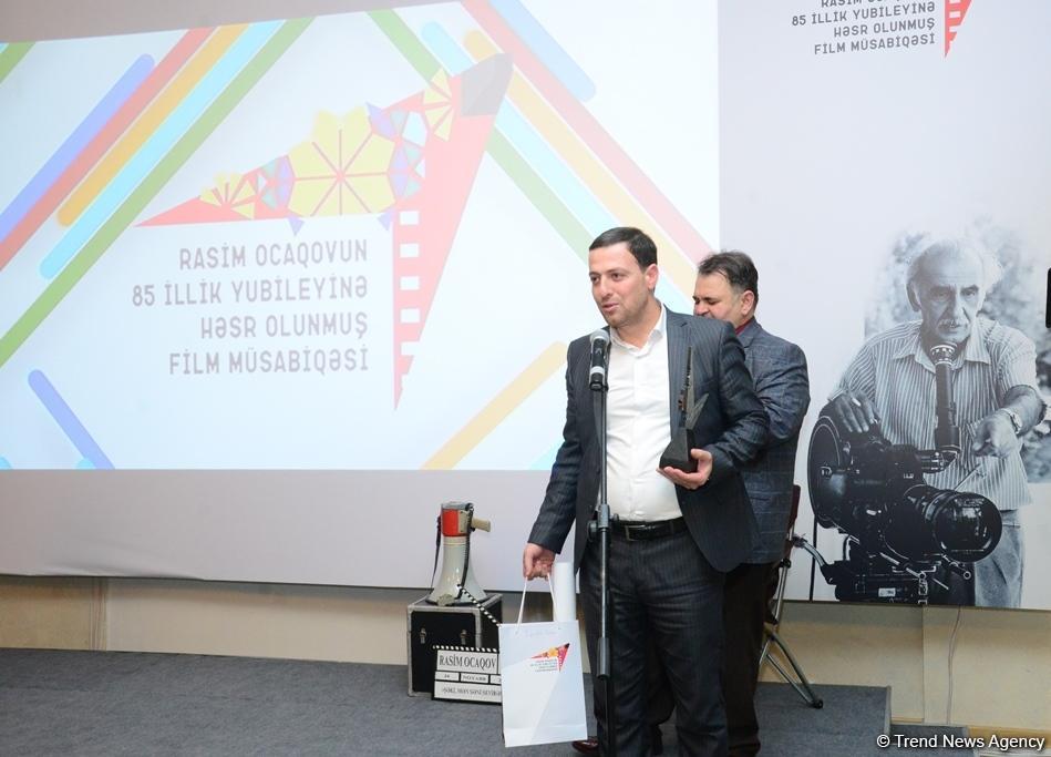 В Шеки прошла церемония награждения победителей конкурса фильмов и фоторабот в честь 85-летнего юбилея Расима Оджагова (ФОТО)