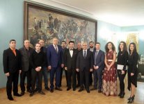 Азербайджанских музыкантов встретили бурными аплодисментами в России (ФОТО)