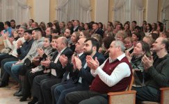 Азербайджанских музыкантов встретили бурными аплодисментами в России (ФОТО)