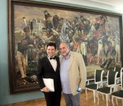 Азербайджанских музыкантов встретили бурными аплодисментами в России (ФОТО)