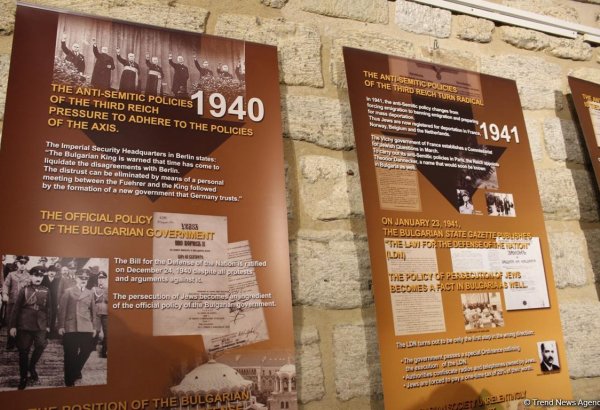 В Баку открылась экспозиция, посвященная спасению евреев от нацистских лагерей смерти (ФОТО)