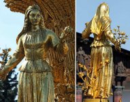 Исторические скульптуры вернут павильону "Азербайджан" на ВДНХ (ФОТО)