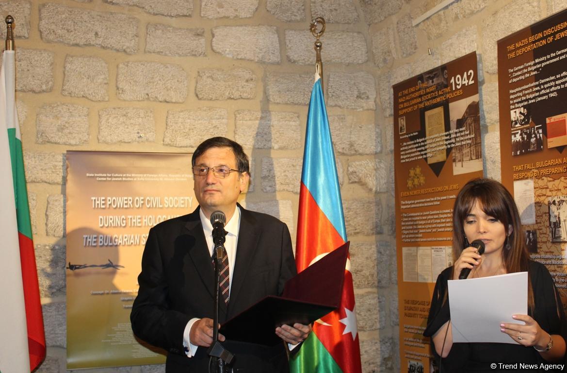 В Баку открылась экспозиция, посвященная спасению евреев от нацистских лагерей смерти (ФОТО)