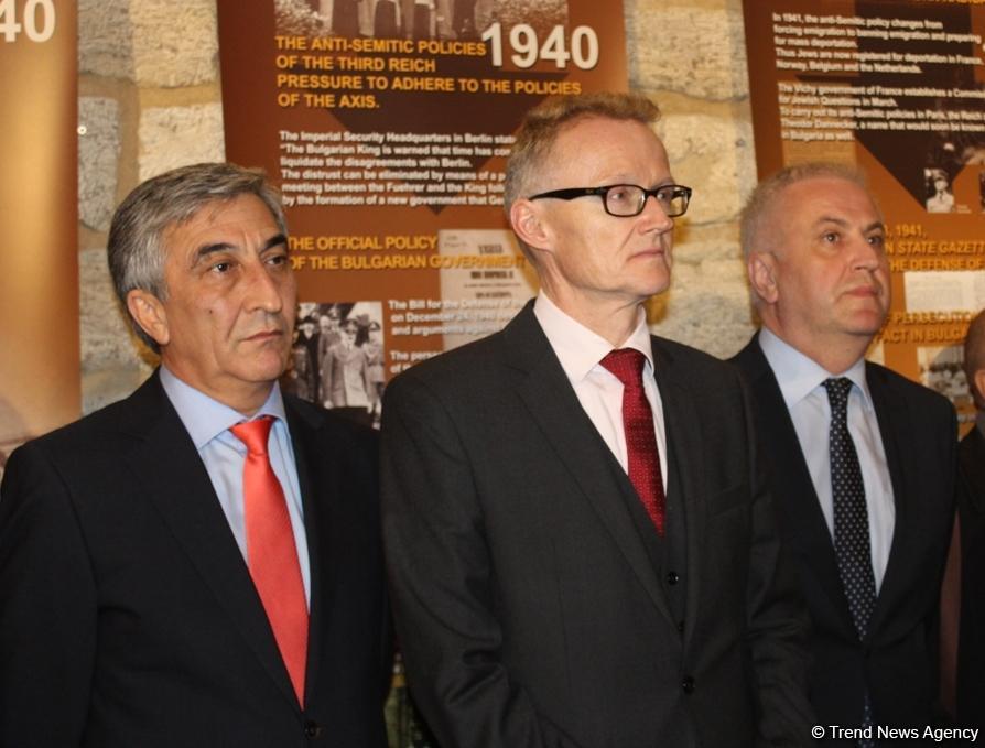 В Баку открылась экспозиция, посвященная спасению евреев от нацистских лагерей смерти (ФОТО)